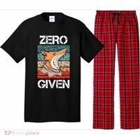 Zero Fox Given Fucks Funny Saying Gift Meaningful Gift Pajama Set thumb 0