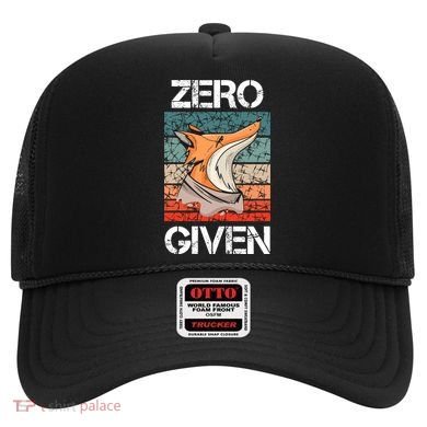 Zero Fox Given Fucks Funny Saying Gift Meaningful Gift Hat