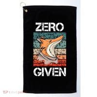 Zero Fox Given Fucks Funny Saying Gift Meaningful Gift Golf Towel thumb 0