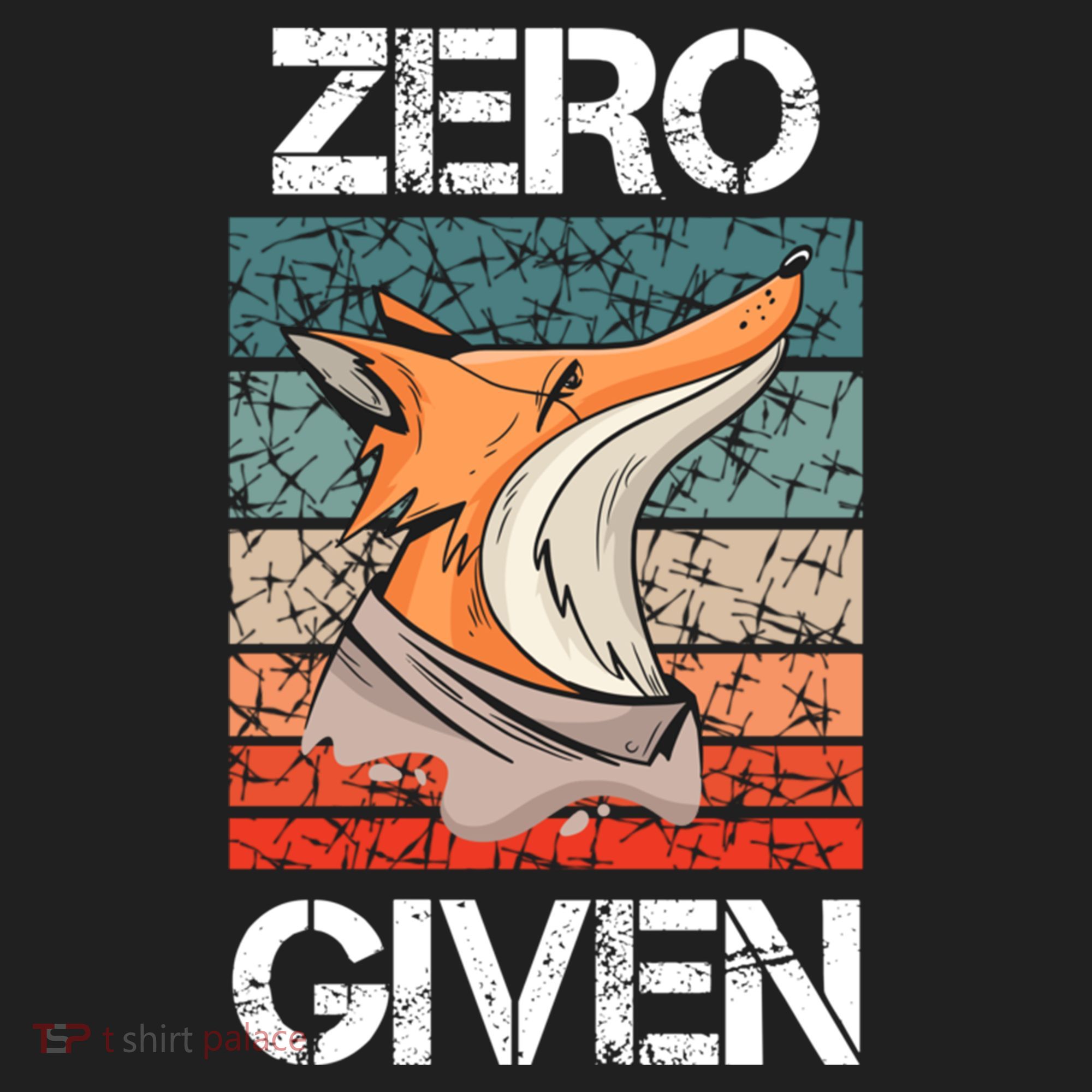 Zero Fox Given Fucks Funny Saying Gift Meaningful Gift Golf Towel