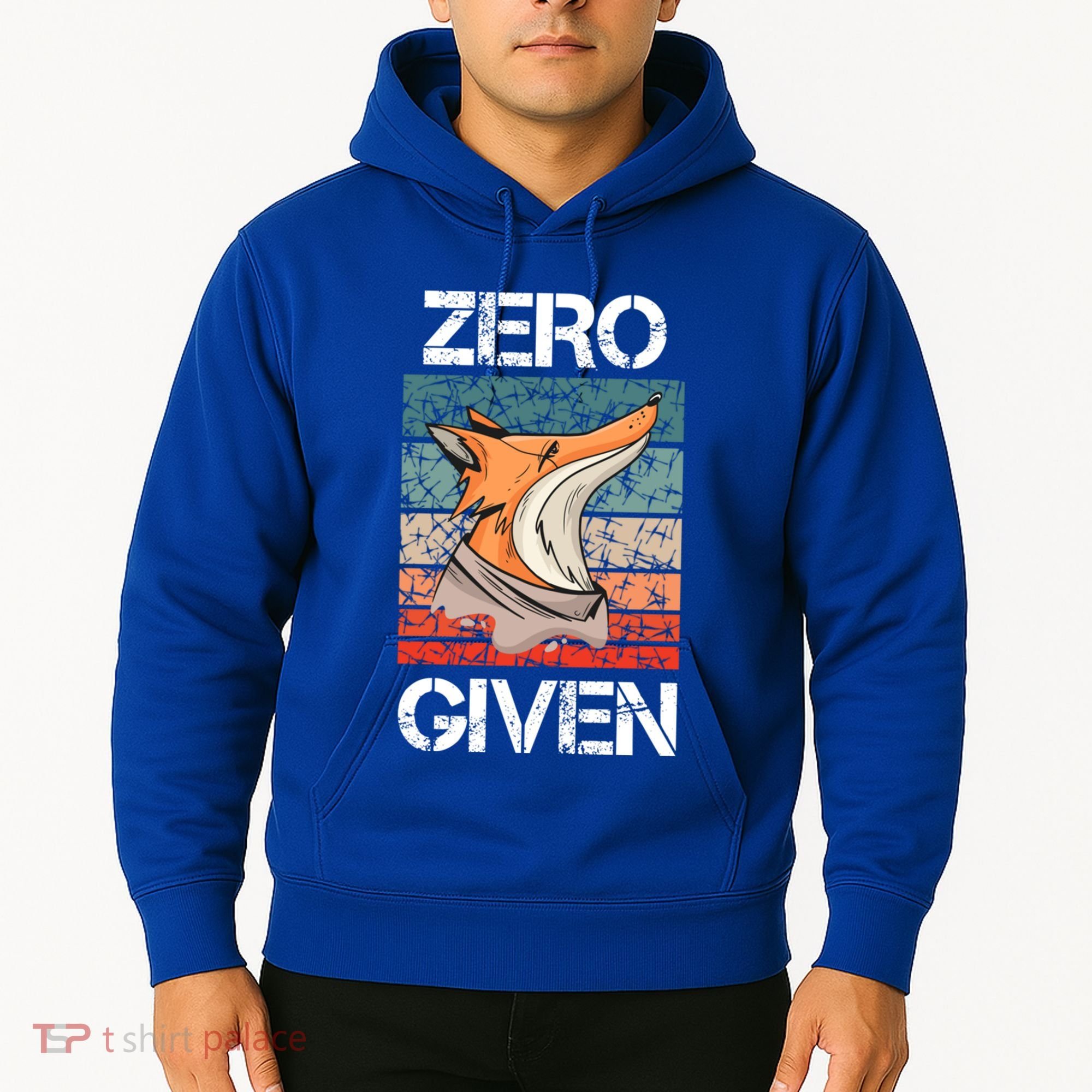 Zero Fox Given Fucks Funny Saying Gift Meaningful Gift Hoodie