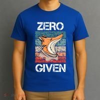 Zero Fox Given Fucks Funny Saying Gift Meaningful Gift T-Shirt thumb 3