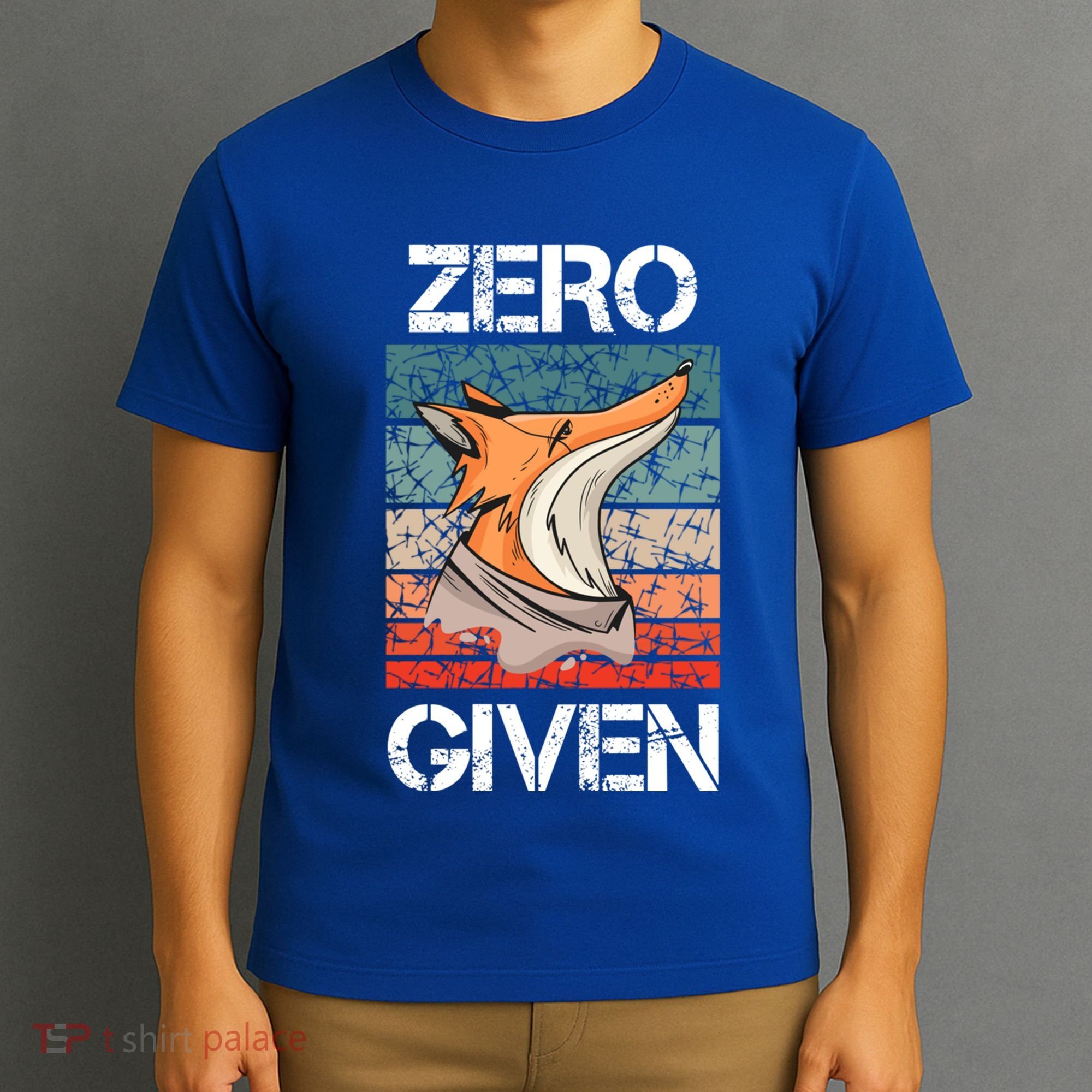 Zero Fox Given Fucks Funny Saying Gift Meaningful Gift T-Shirt