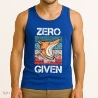 Zero Fox Given Fucks Funny Saying Gift Meaningful Gift Tank Top thumb 3