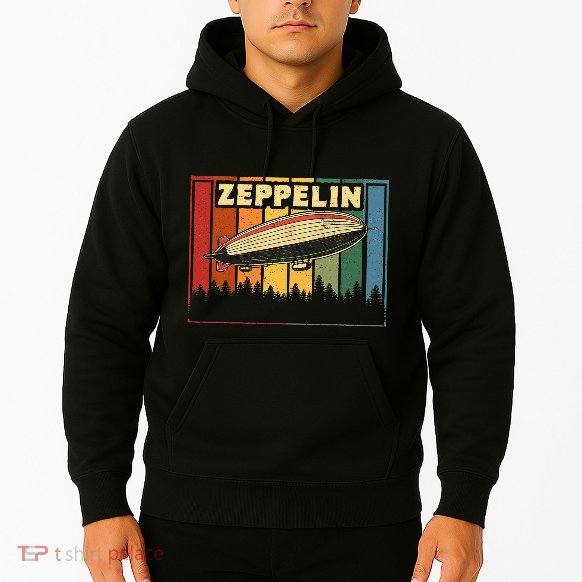 Zeppelin First Name Airship Hoodie