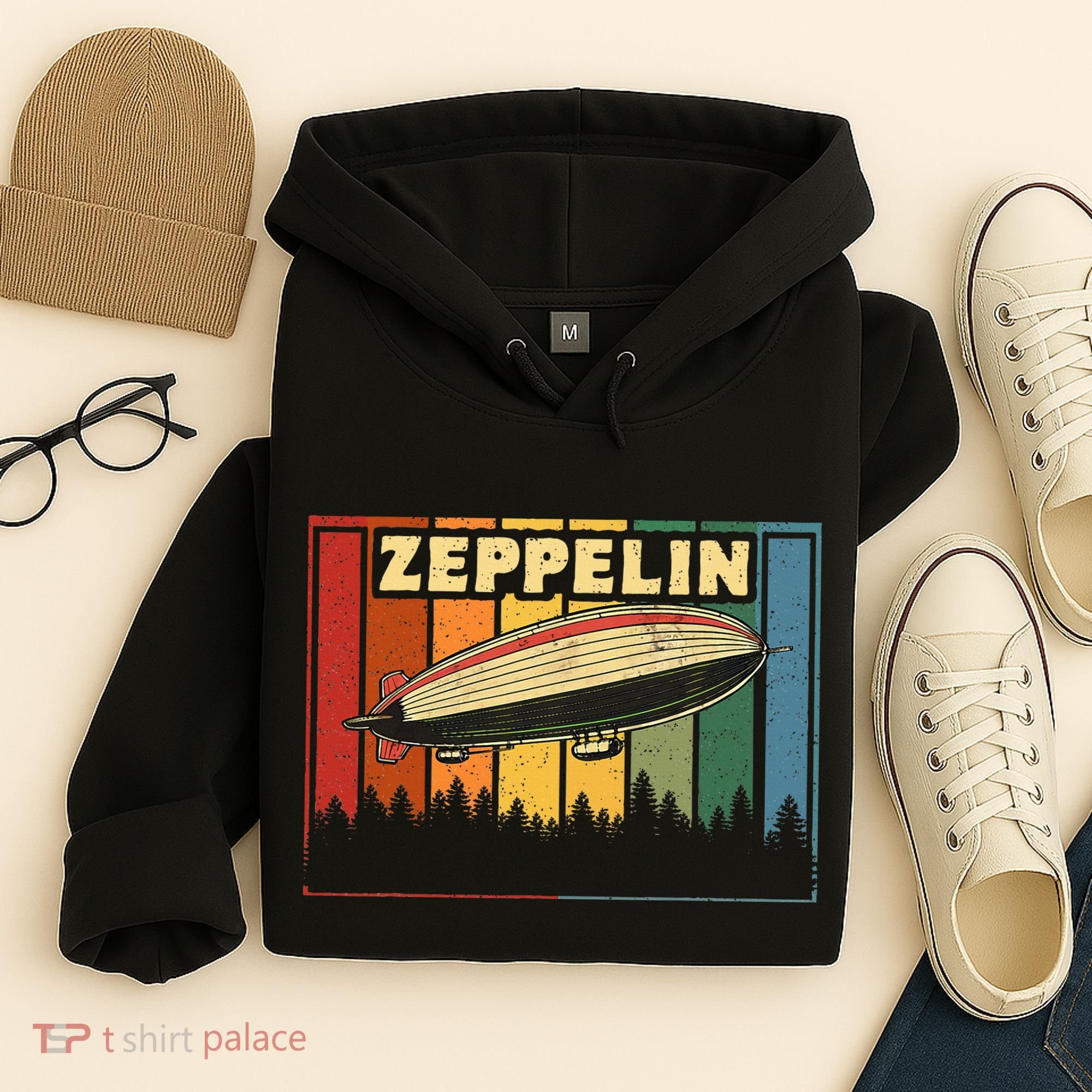 Zeppelin First Name Airship Hoodie