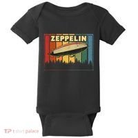 Zeppelin First Name Airship Baby Bodysuit thumb 0