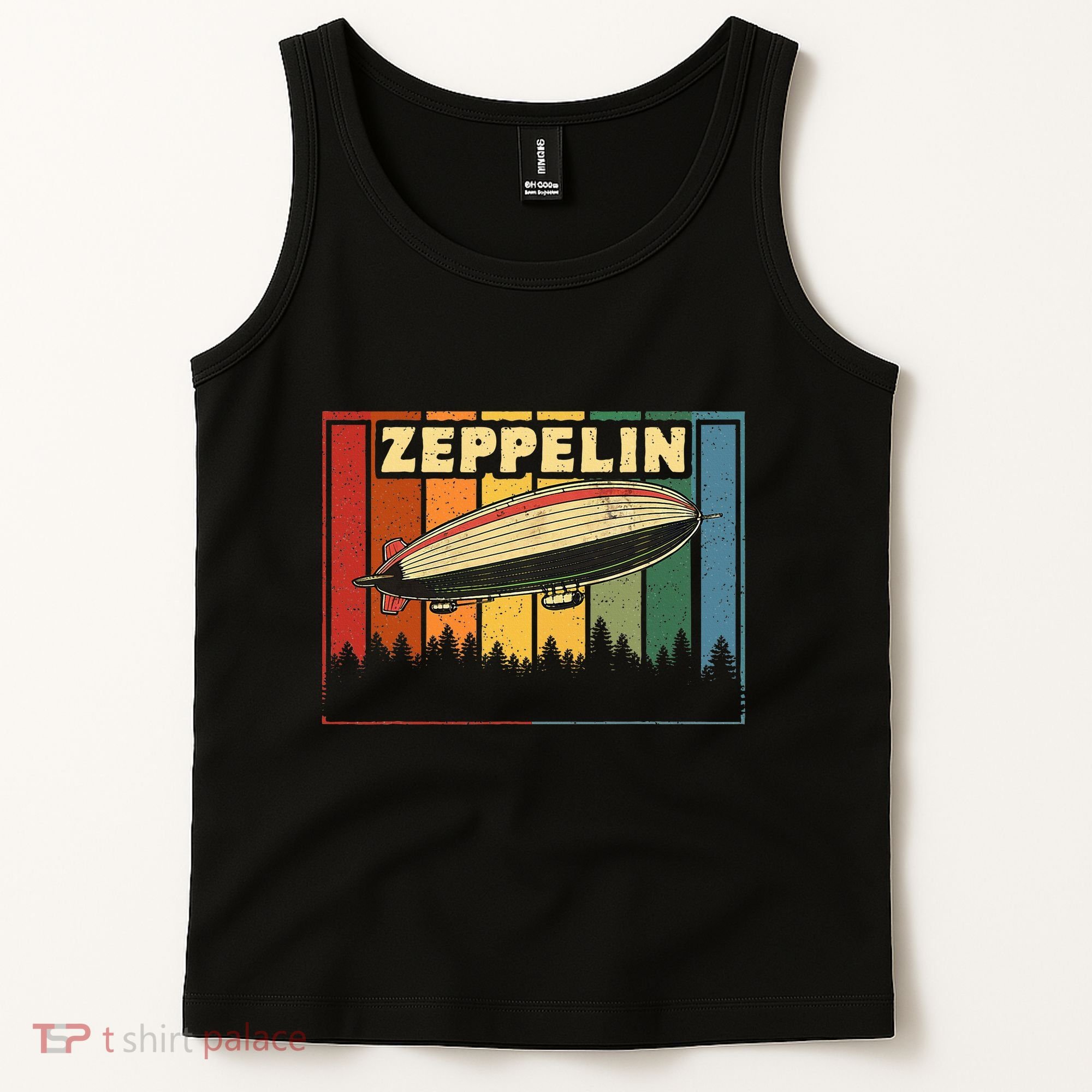 Zeppelin First Name Airship Tank Top