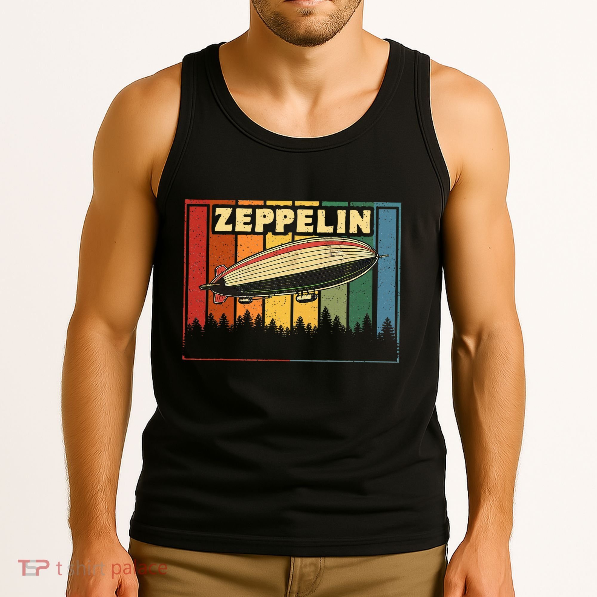 Zeppelin First Name Airship Tank Top