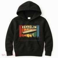 Zeppelin First Name Airship Kids Hoodie thumb 0