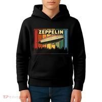 Zeppelin First Name Airship Kids Hoodie thumb 4