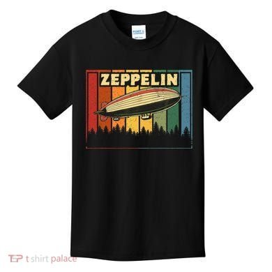 Zeppelin First Name Airship Kids T-Shirt