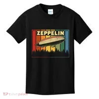 Zeppelin First Name Airship Kids T-Shirt thumb 0