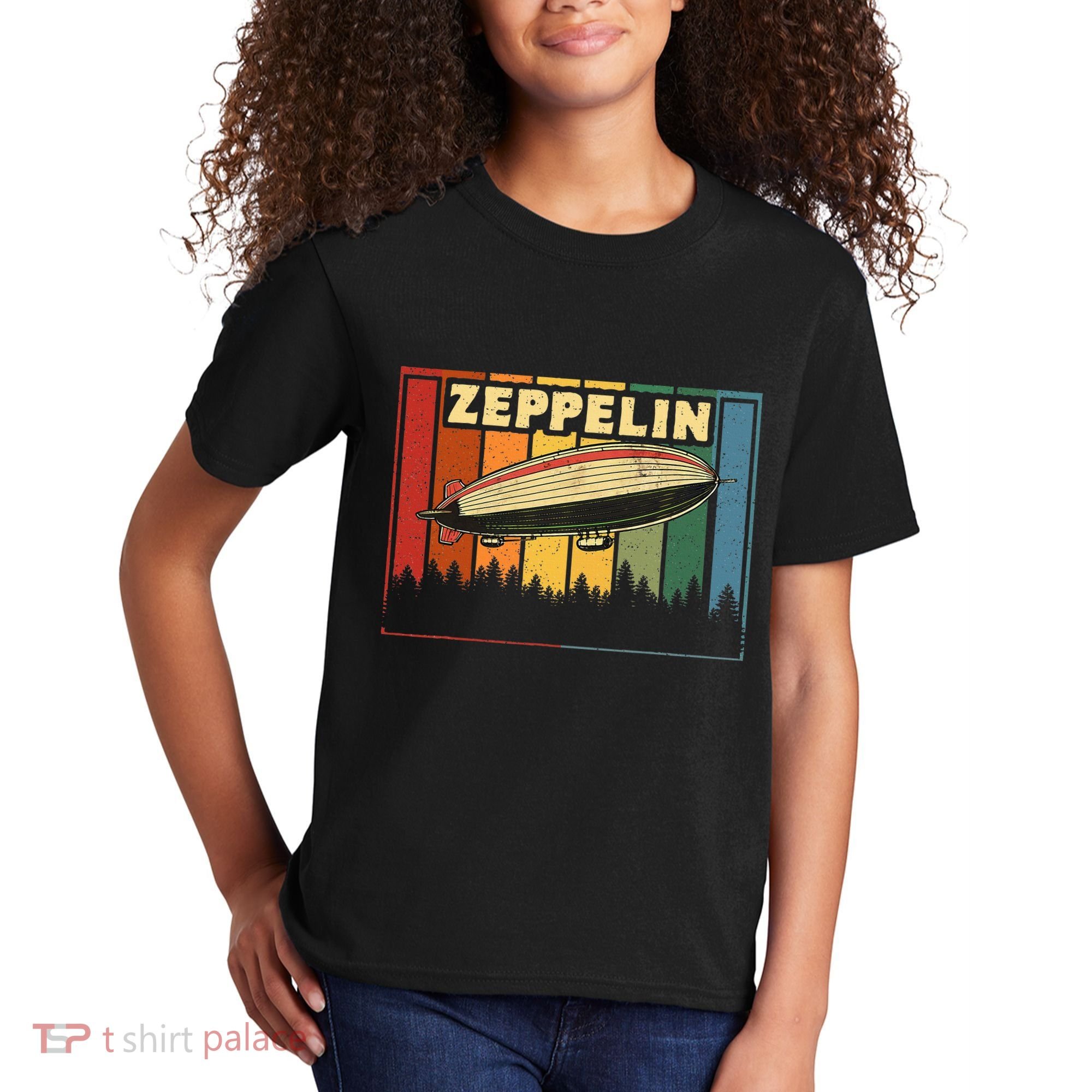 Zeppelin First Name Airship Kids T-Shirt
