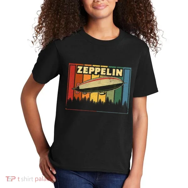 Zeppelin First Name Airship Kids T-Shirt