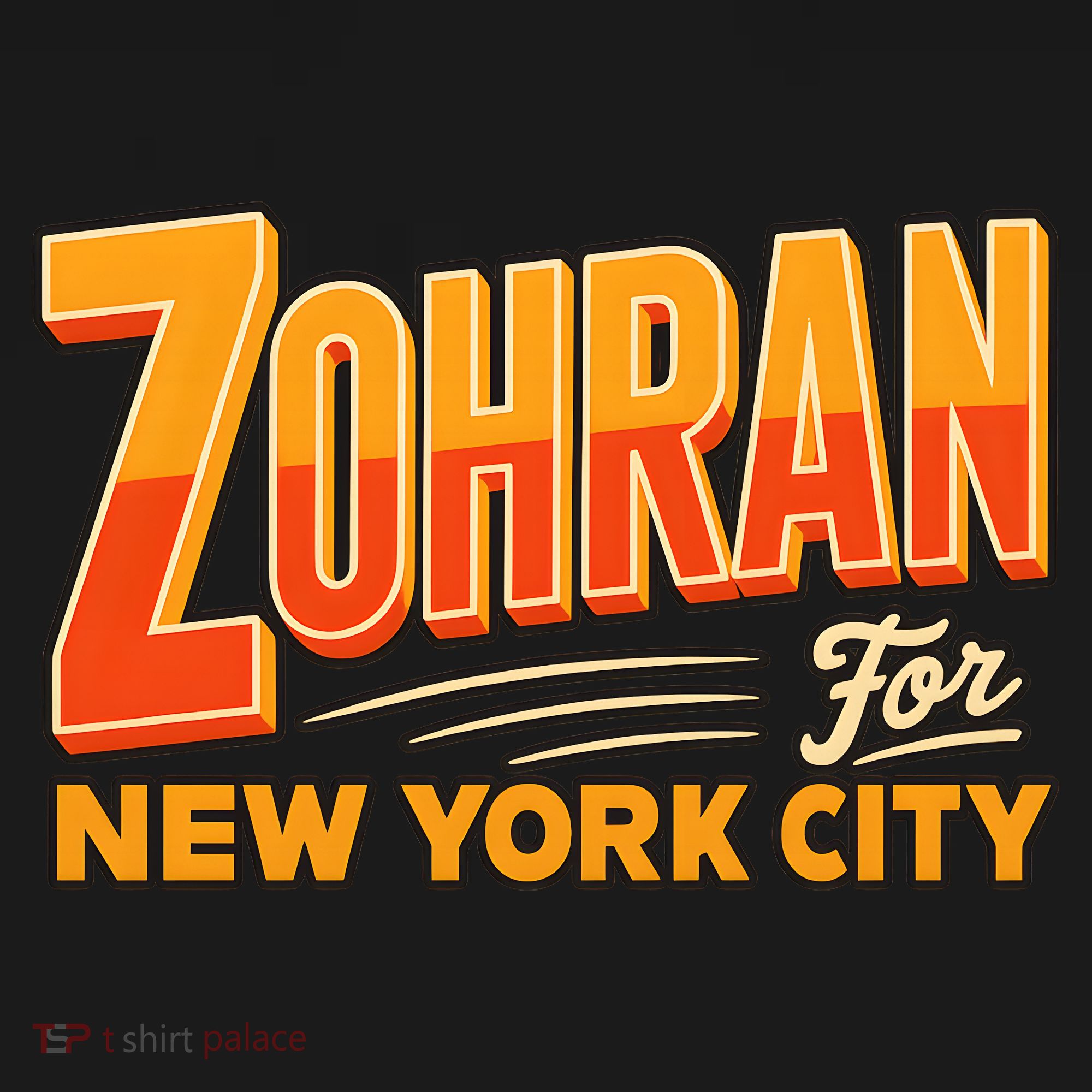 Zohran For New York City NYC Governor  Coaster