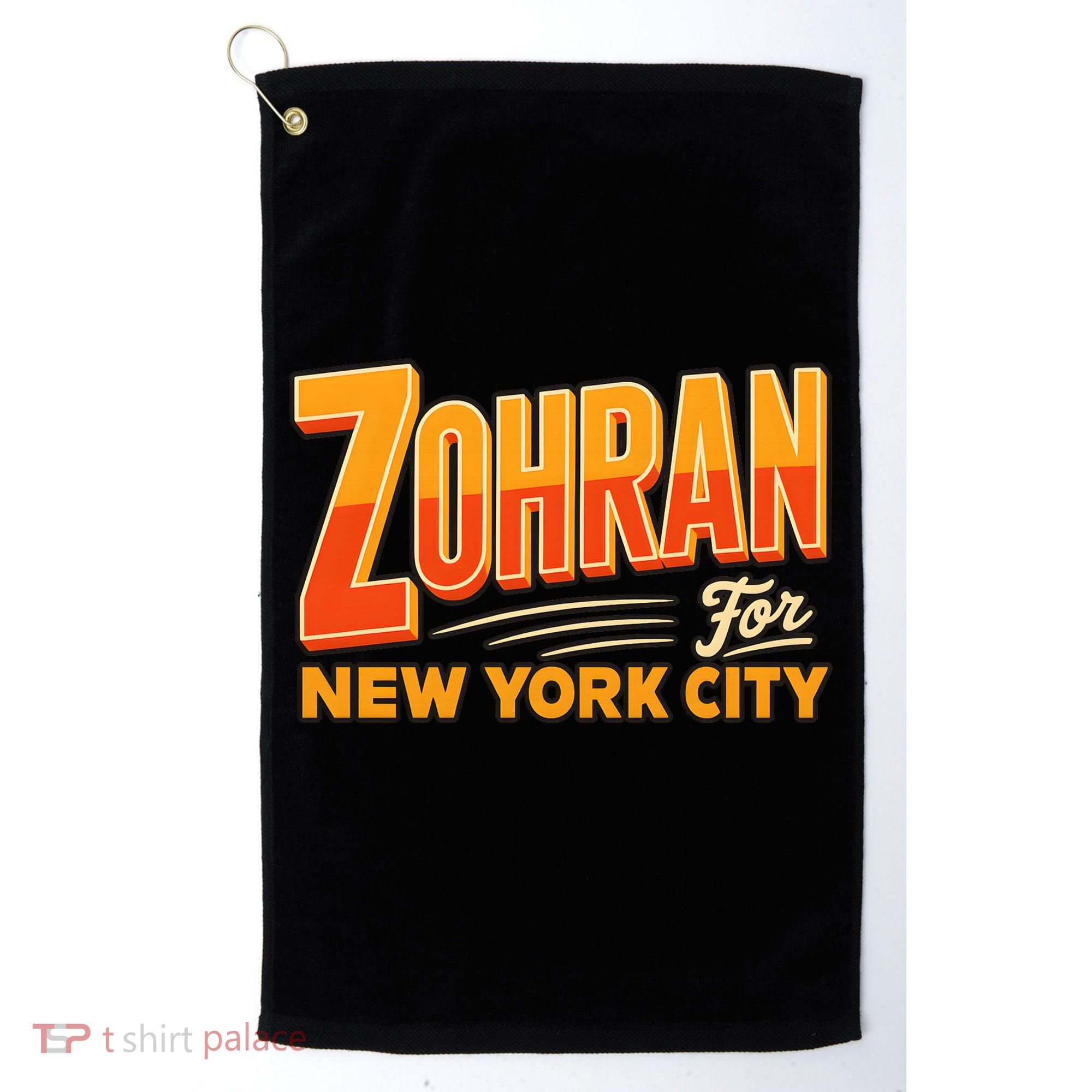 Zohran For New York City NYC Governor  Golf Towel