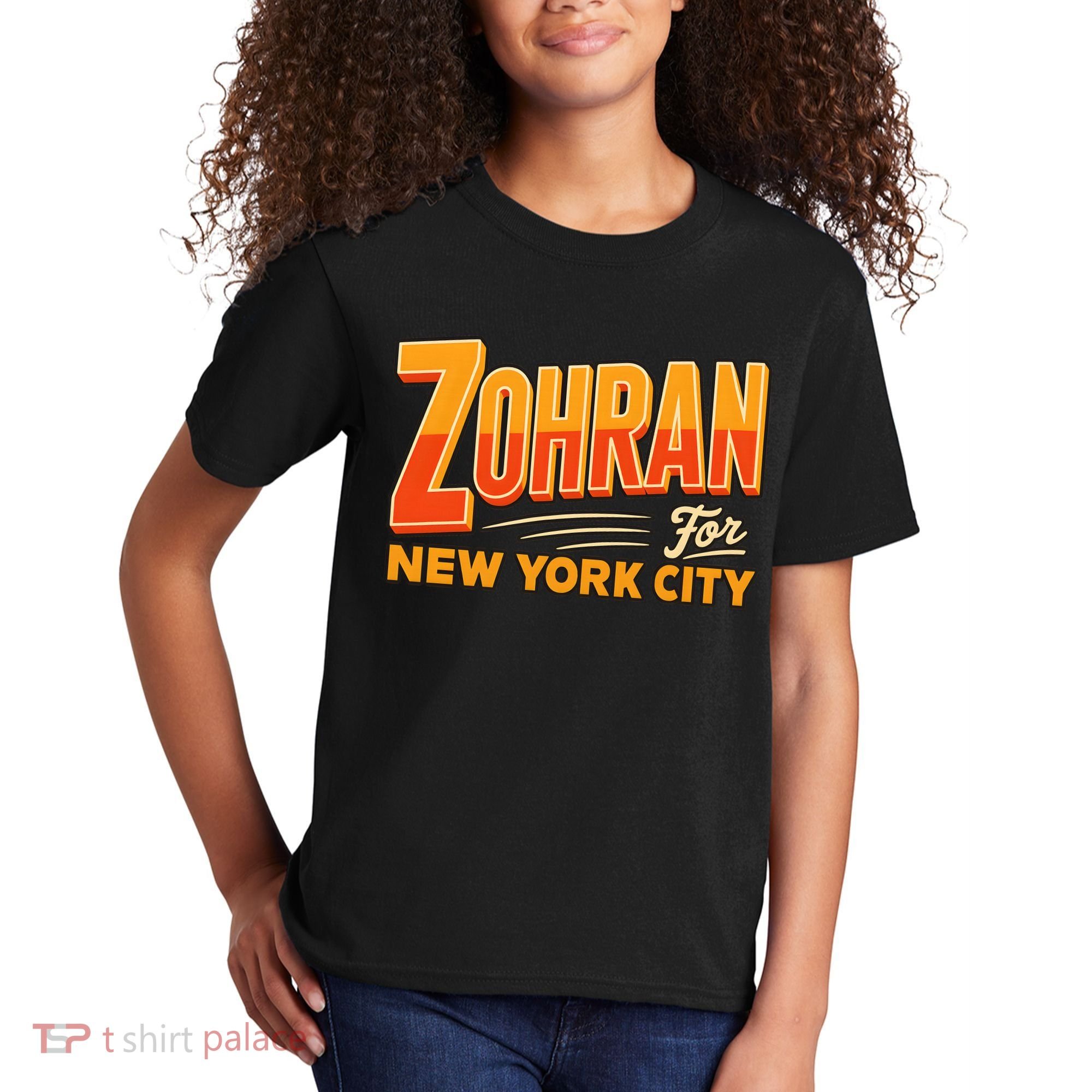 Zohran For New York City NYC Governor  Kids T-Shirt
