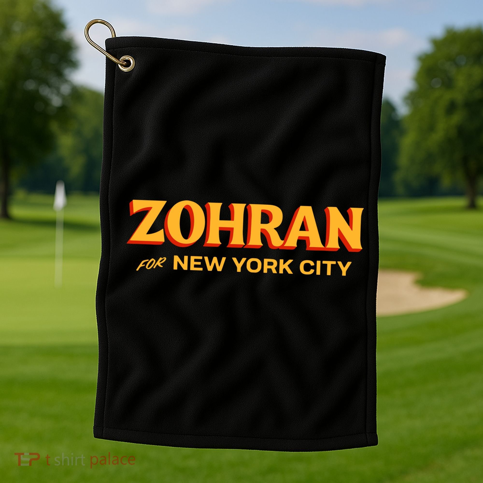 Zohran For New York City Golf Towel