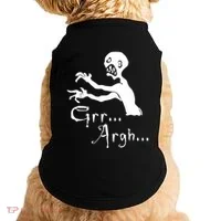 Zombie Grr Argh Doggie Tank thumb 0
