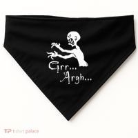 Zombie Grr Argh USA-Made Doggie Bandana thumb 0