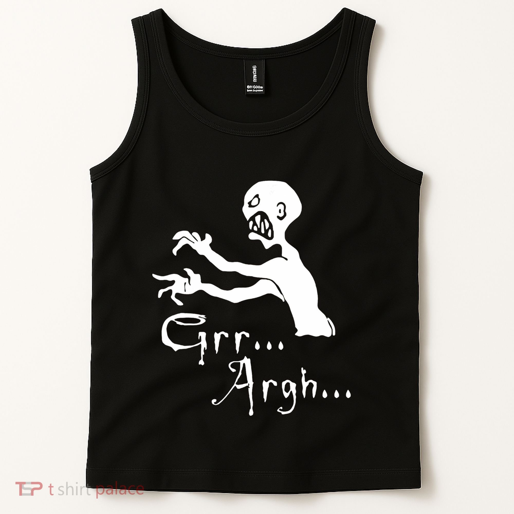 Zombie Grr Argh Tank Top