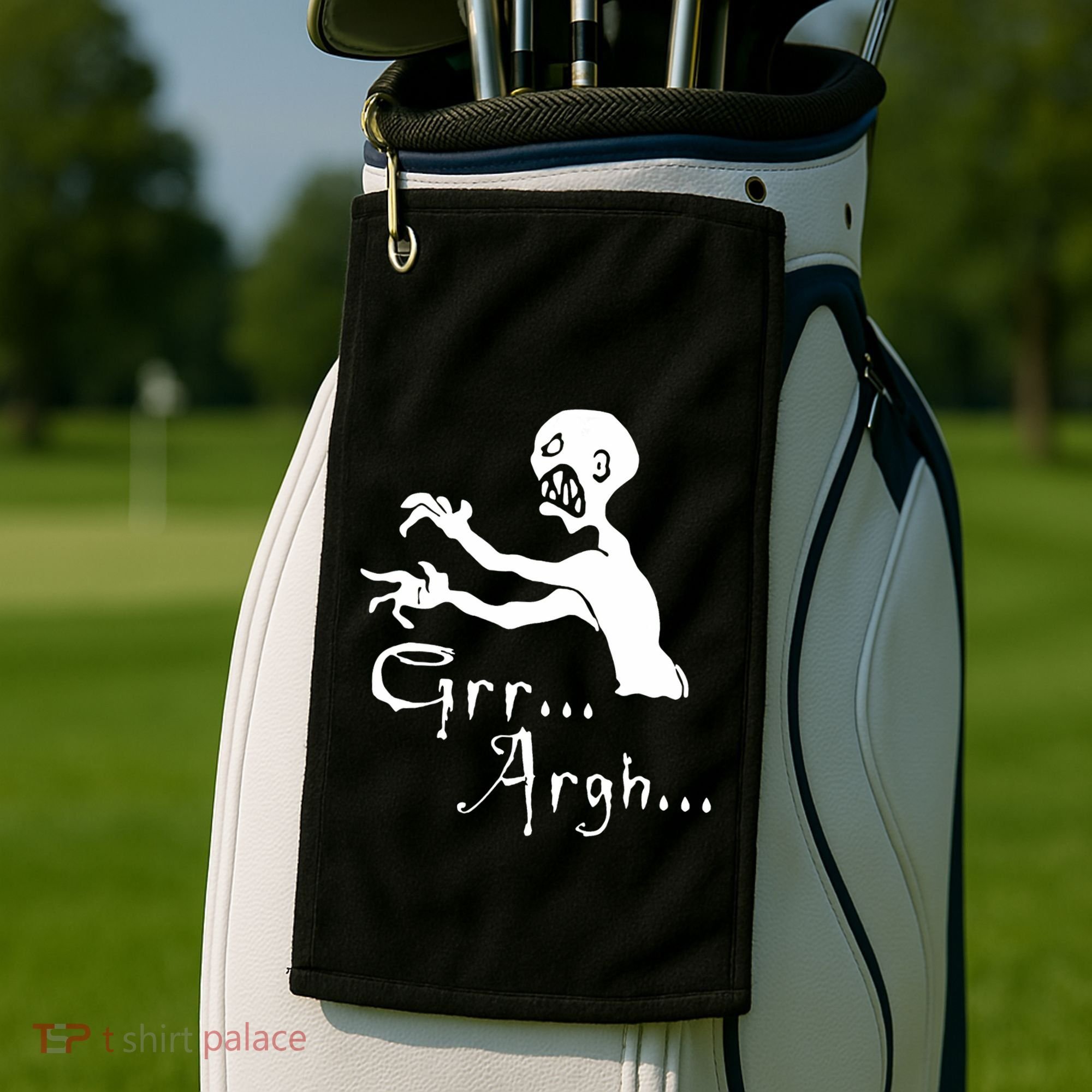 Zombie Grr Argh Golf Towel