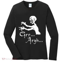 Zombie Grr Argh Women's Long Sleeve Shirt thumb 0