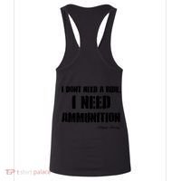 Zelensky Green Cross Ukraine I Dont Need A Ride I Need Ammunition Front&Back Women's Tank Top thumb 4
