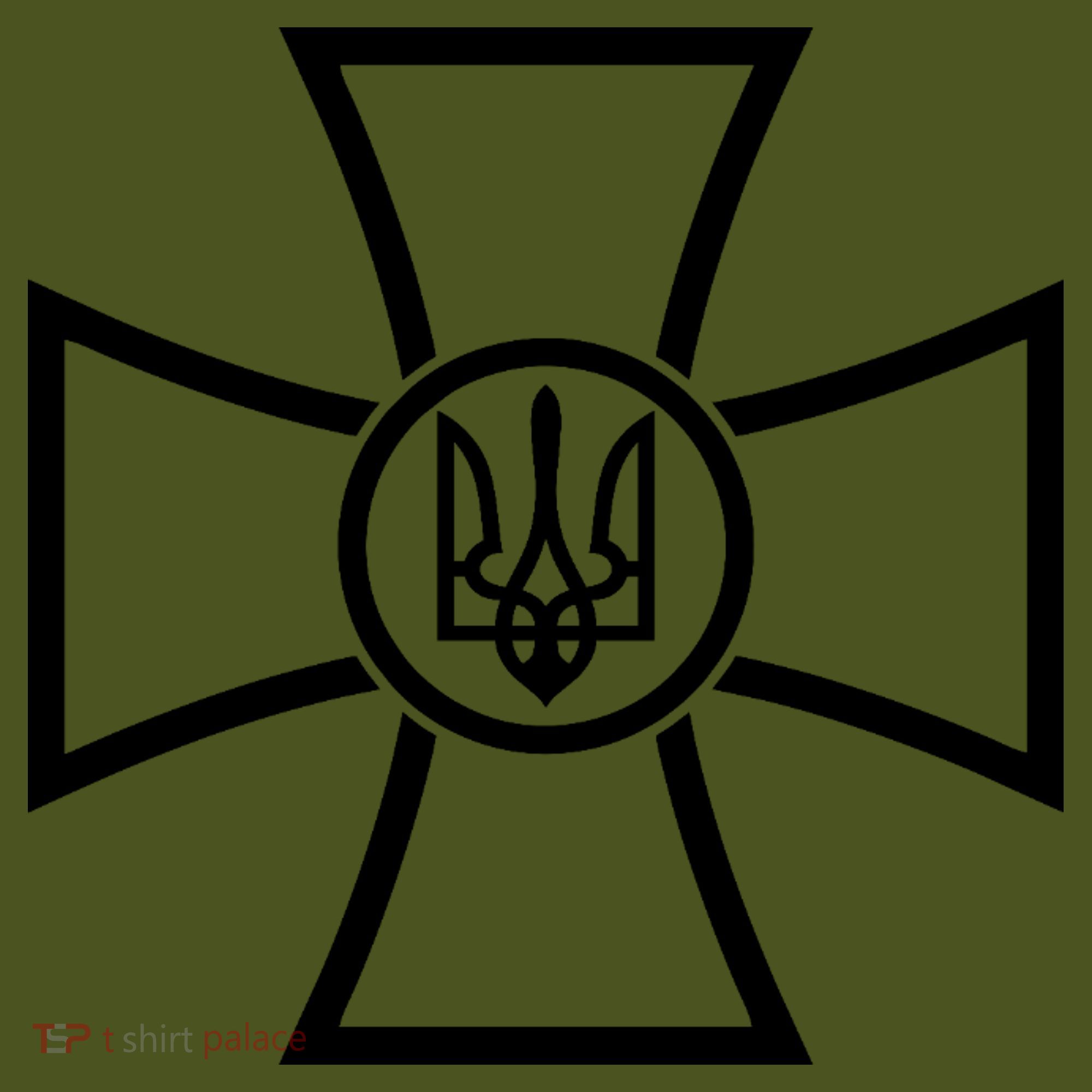 Zelensky Green Cross Ukraine I Dont Need A Ride I Need Ammunition Front&Back T-Shirt