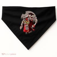 Zombie Gumballs Eyes Brains Halloween USA-Made Doggie Bandana thumb 0