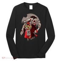 Zombie Gumballs Eyes Brains Halloween Long Sleeve Shirt thumb 0