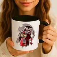 Zombie Gumballs Eyes Brains Halloween Coffee Mug thumb 3