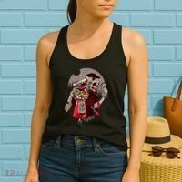 Zombie Gumballs Eyes Brains Halloween Women's Tank Top thumb 2