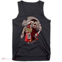 Zombie Gumballs Eyes Brains Halloween Tank Top thumb 0