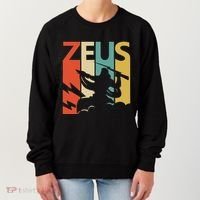 Zeus God Of Thunder Greek Mythology Gift Women's Sweatshirt thumb 0