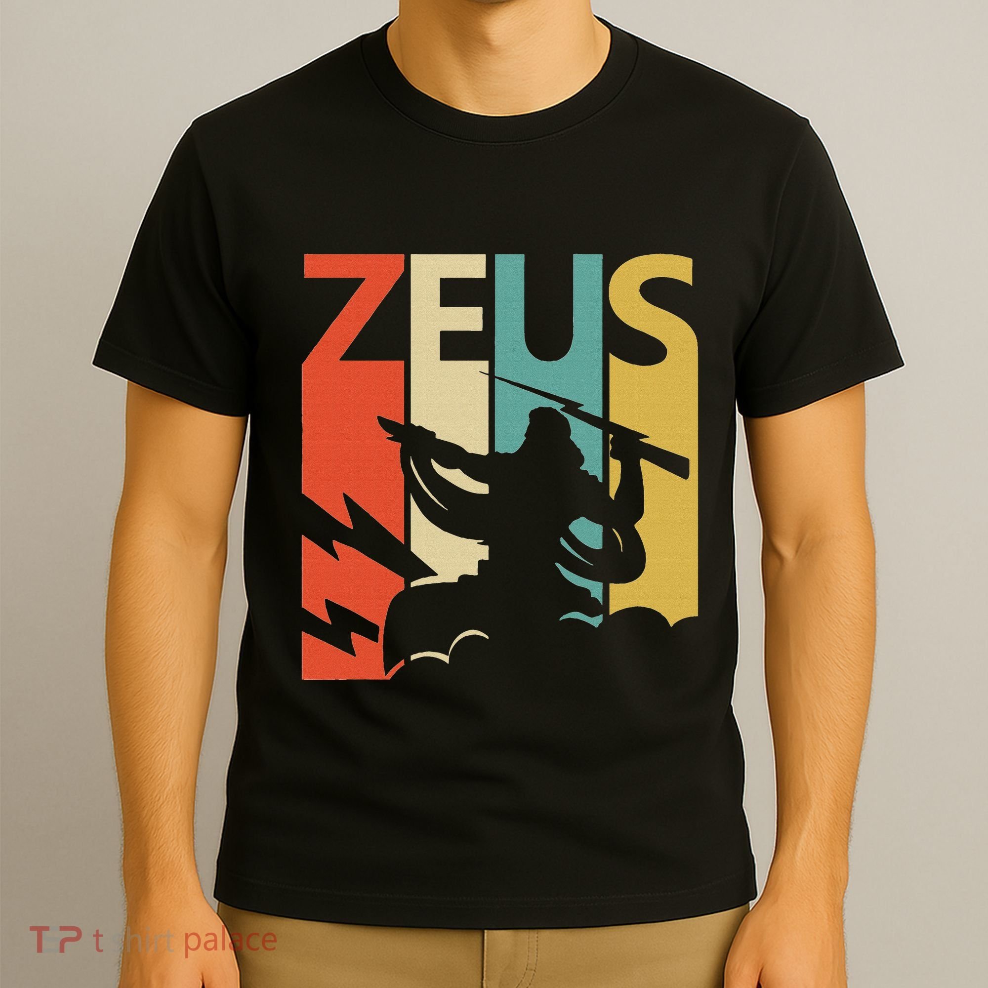 Zeus God Of Thunder Greek Mythology Gift T-Shirt