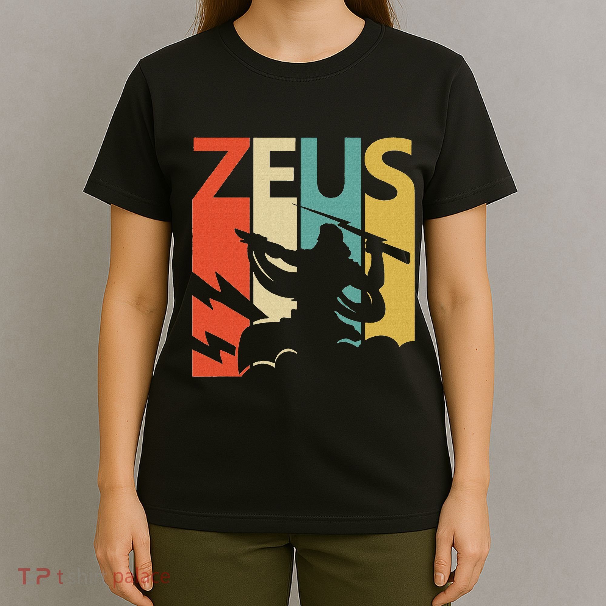 Zeus God Of Thunder Greek Mythology Gift T-Shirt