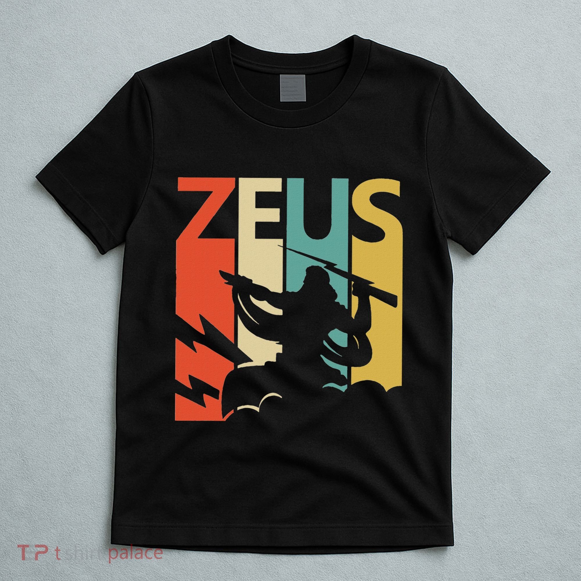 Zeus God Of Thunder Greek Mythology Gift T-Shirt
