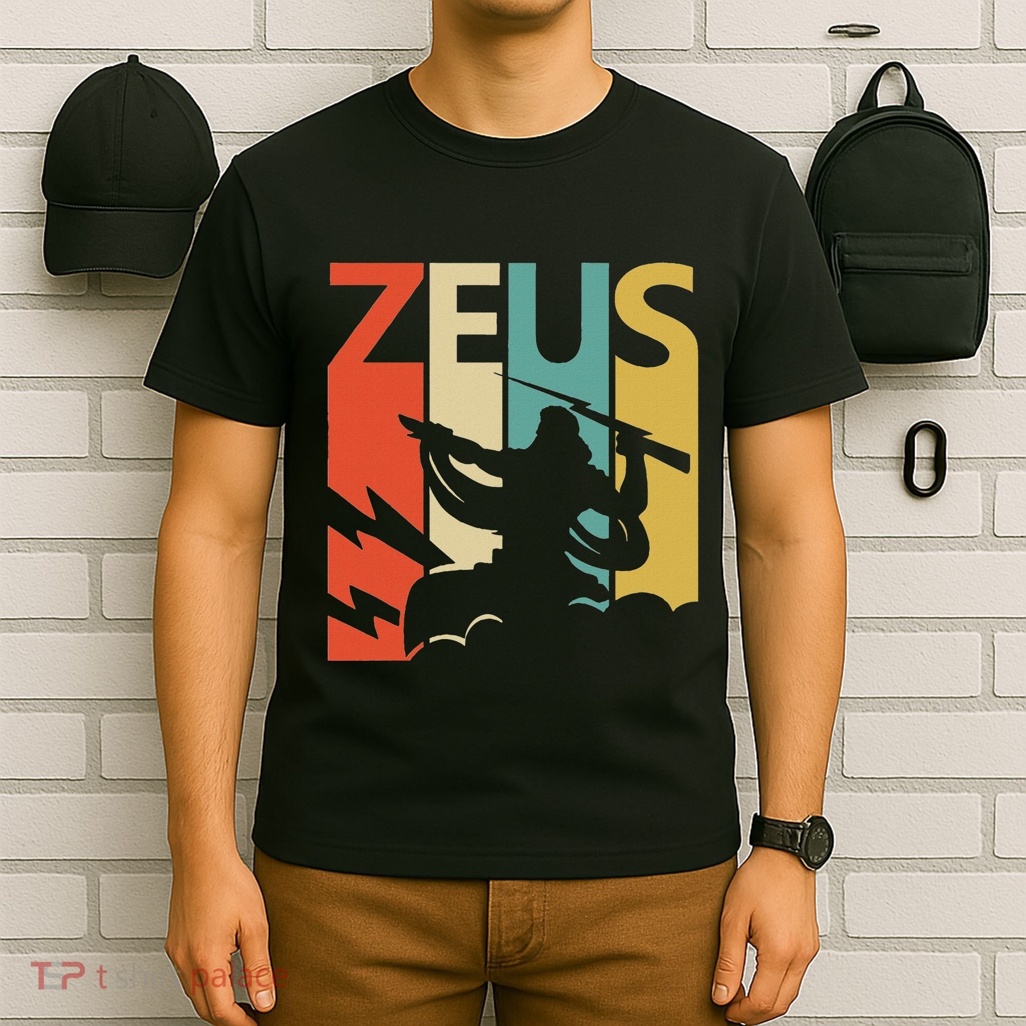 Zeus God Of Thunder Greek Mythology Gift T-Shirt