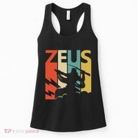 Zeus God Of Thunder Greek Mythology Gift Women's Tank Top thumb 0