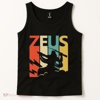 Zeus God Of Thunder Greek Mythology Gift Tank Top thumb 2