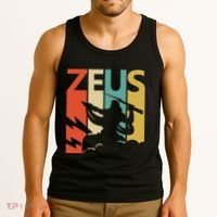 Zeus God Of Thunder Greek Mythology Gift Tank Top thumb 3