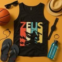 Zeus God Of Thunder Greek Mythology Gift Tank Top thumb 4