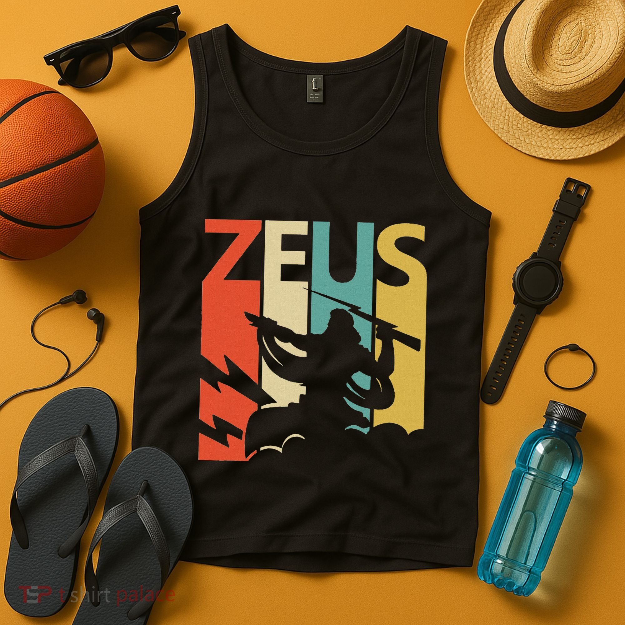 Zeus God Of Thunder Greek Mythology Gift Tank Top