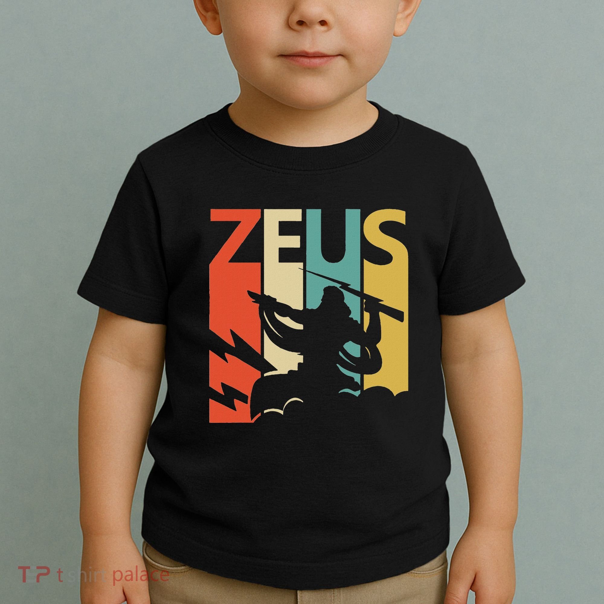 Zeus God Of Thunder Greek Mythology Gift Toddler T-Shirt
