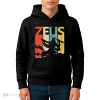 Zeus God Of Thunder Greek Mythology Gift Kids Hoodie thumb 4