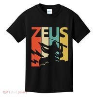Zeus God Of Thunder Greek Mythology Gift Kids T-Shirt thumb 0