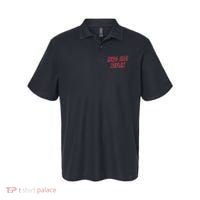 Zero Gag Reflex Meme Funny Bachelorette Party Polo thumb 0