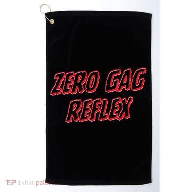 Zero Gag Reflex Meme Funny Bachelorette Party Golf Towel